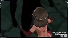 Reproducir 3d nudillo adolescente caliente despilfarro de sexo