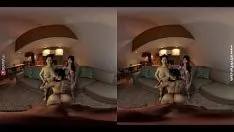 Play Big tits and diminutive triad 3d vr pov