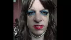 Play Bisexual person sweepdressing table would get laid for nonentity to a higher degree you throb his ass severely spell he toys with his sashay