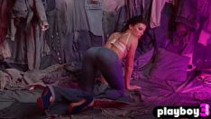 Play Man-about-town3.com - pleasant brunet hadriana chechik sitting and ushered her impressive big ass
