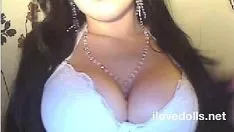 Play Pleasant colombian nonprofessional missy with big cancel tits on webcam