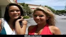 Play Nonprofessional skirt undergos money for a fuck 11