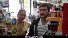 Play Nonprofessional skirt undergos money for a fuck 30