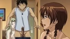 Reproduzir Lésbicas adolescentes fodem seu meio-irmão - hentai sem censura [legendado]