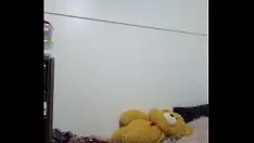تشغيل السمين شعر تلميذ vaibhav الهزات قبالة & cums