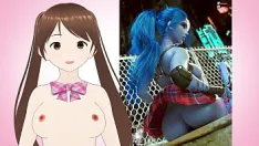 Oynat Hentai overwatch'a meydan okumamaya çalışın (kural 34, iffetsiz vtuber)